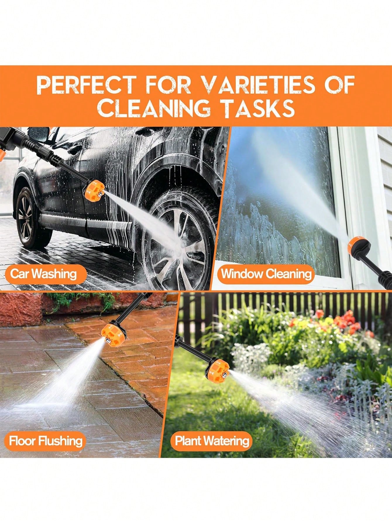 High Pressure Water Cleaning Gun