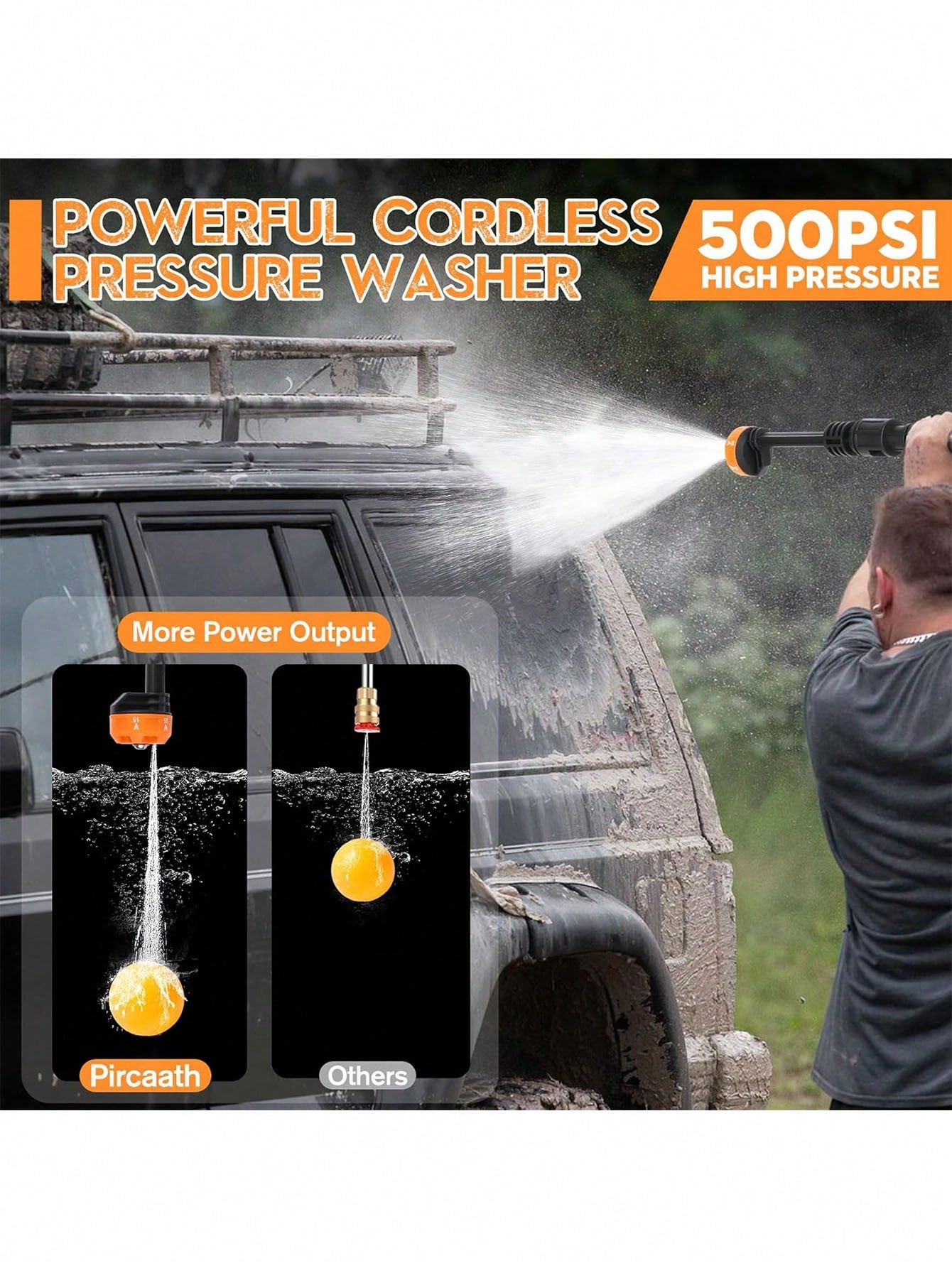 High Pressure Water Cleaning Gun