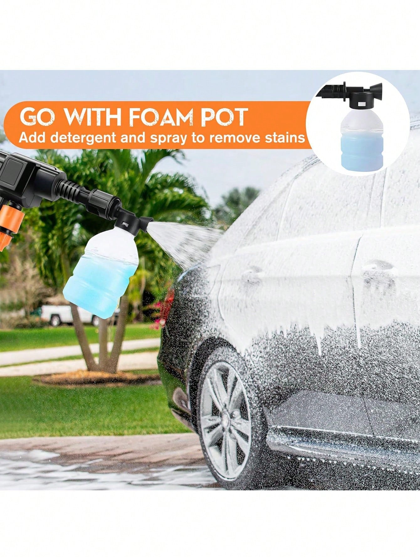 High Pressure Water Cleaning Gun