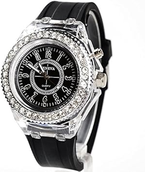 Quartz Backlight LED Watches Waterproo Women's Watch